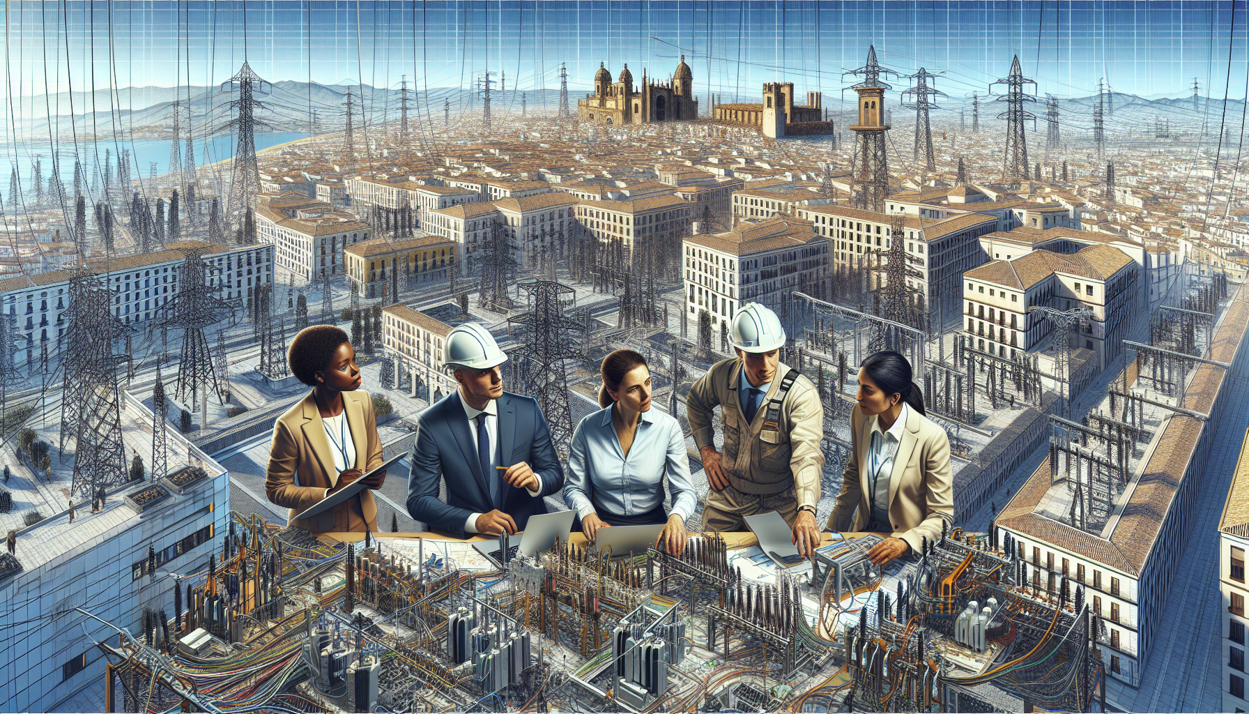 Tramitación Simplificada de Líneas de Media y Alta Tensión en Granada